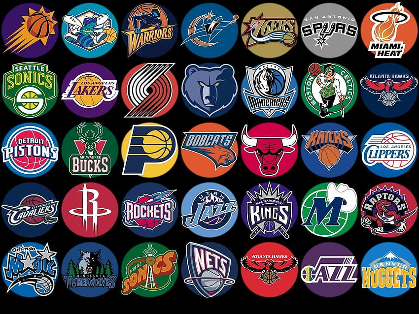 Loghi delle squadre NBA 2015, loghi delle squadre sportive Sfondo HD