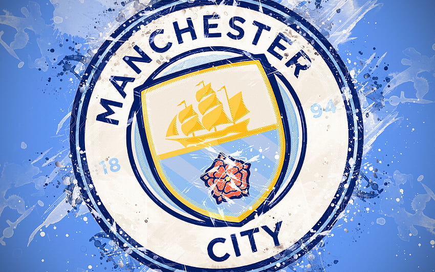 Лого на Манчестър Сити ... афари, естетика на Ман Сити HD тапет