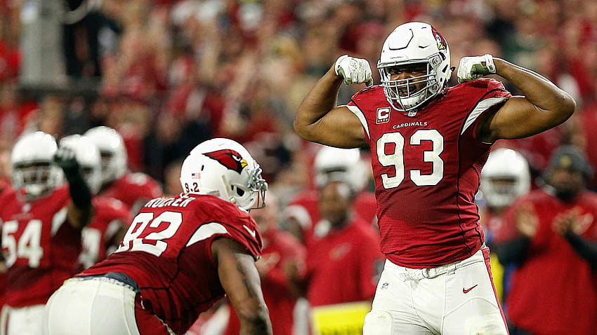 Head2Head: Seahawks ground game faces tough test in Cardinals, calais campbell HD wallpaper