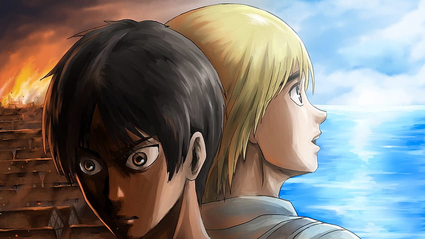 Attack on Titan Chapter 137 Spoilers Predictions: Eren explains Armin the Reason for Rumbling, attack on titan the rumbling HD wallpaper