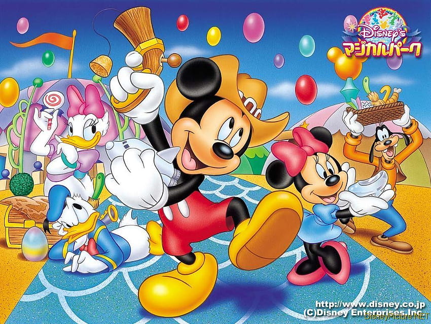 Myszka Miki, Boże Narodzenie Myszki Miki, Dom Myszki Disneya Tapeta HD