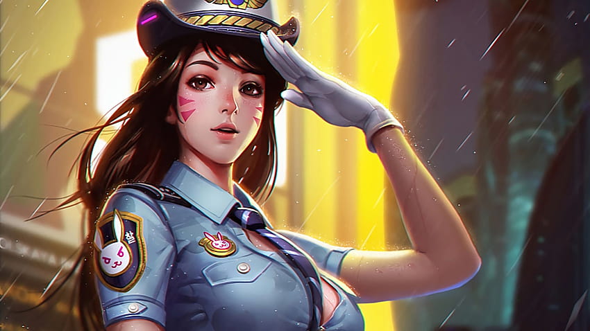 Police Woman, policewomen HD wallpaper