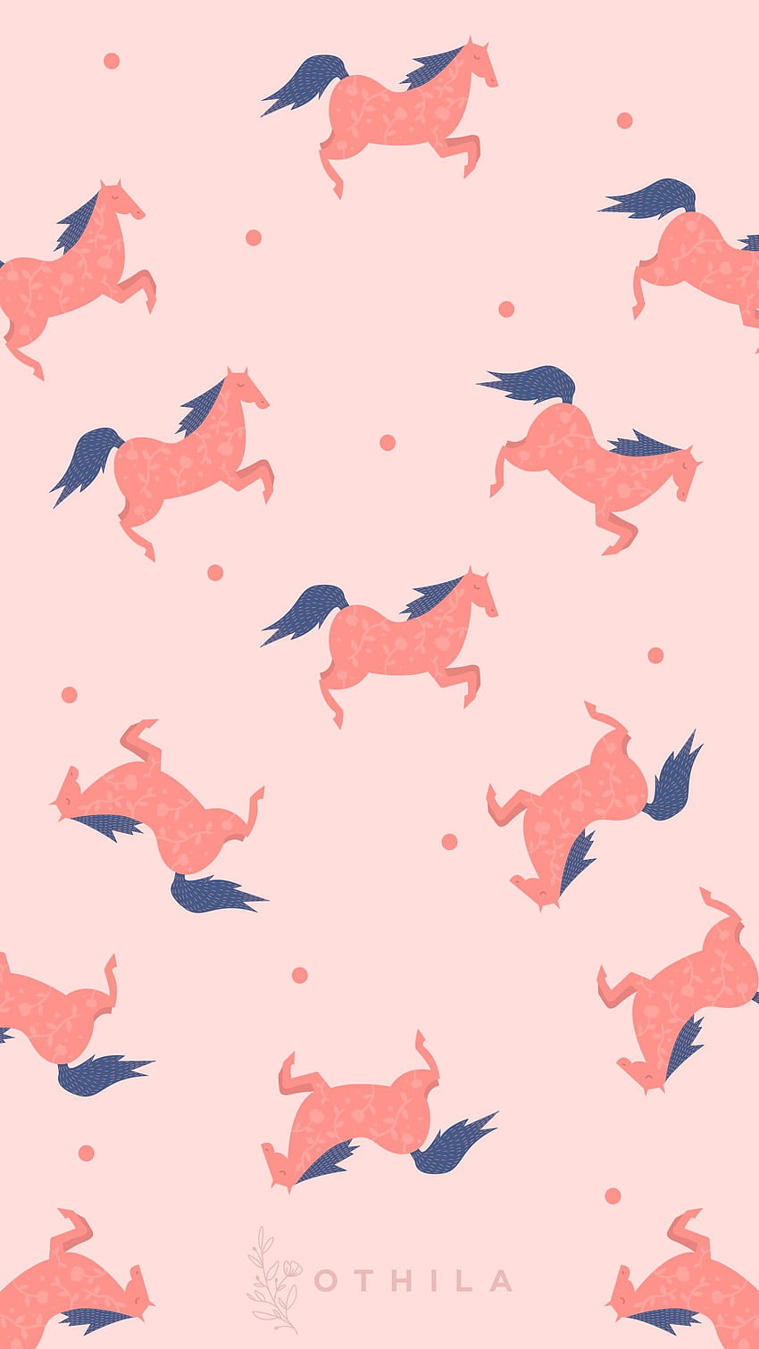 Horses, pink horse HD phone wallpaper | Pxfuel