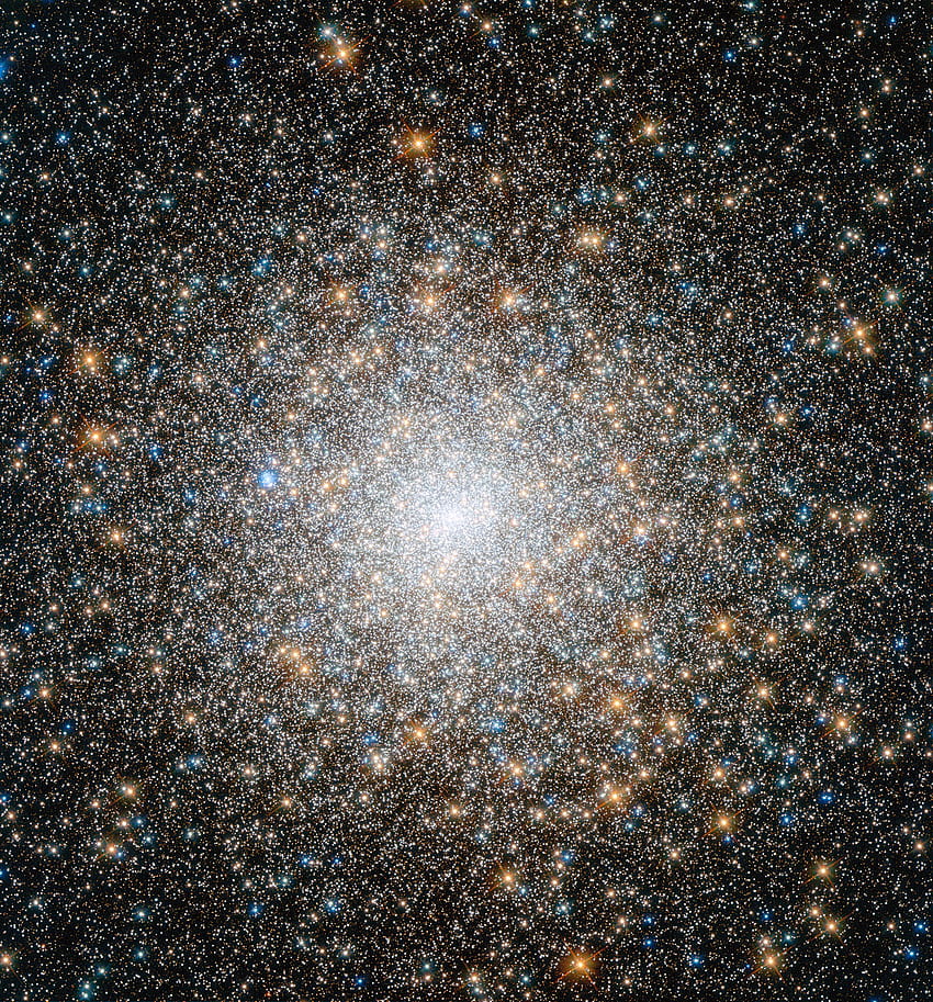 New Hubble of star cluster Messier 15 HD phone wallpaper