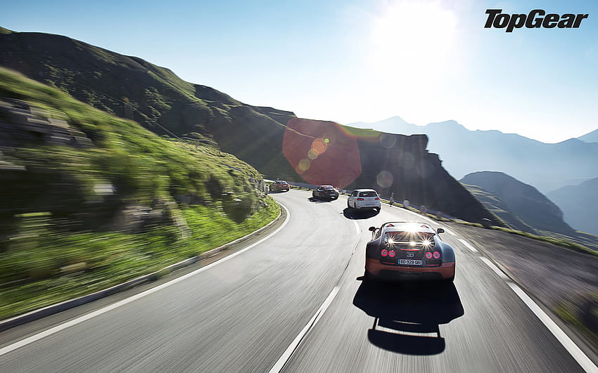 Stig's Supercar Showdown:, cars passing HD wallpaper