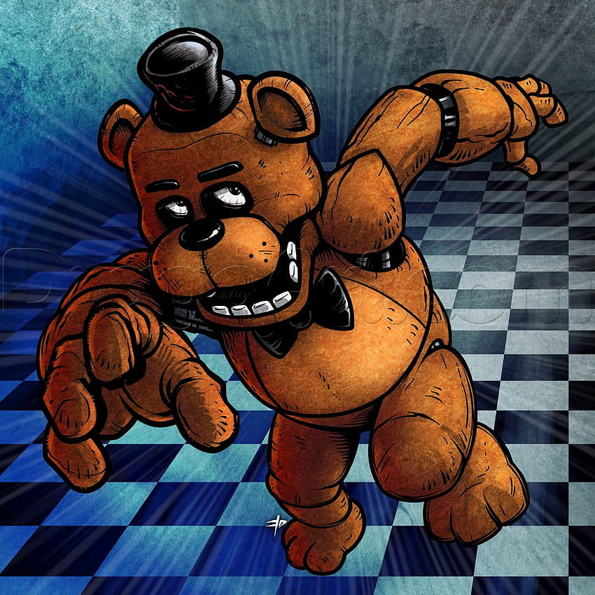 Withered Golden Freddy  Desenhos de halloween, Arte assustadora