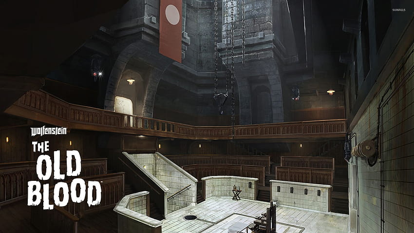La camera delle esecuzioni in Wolfenstein: The Old Blood Sfondo HD