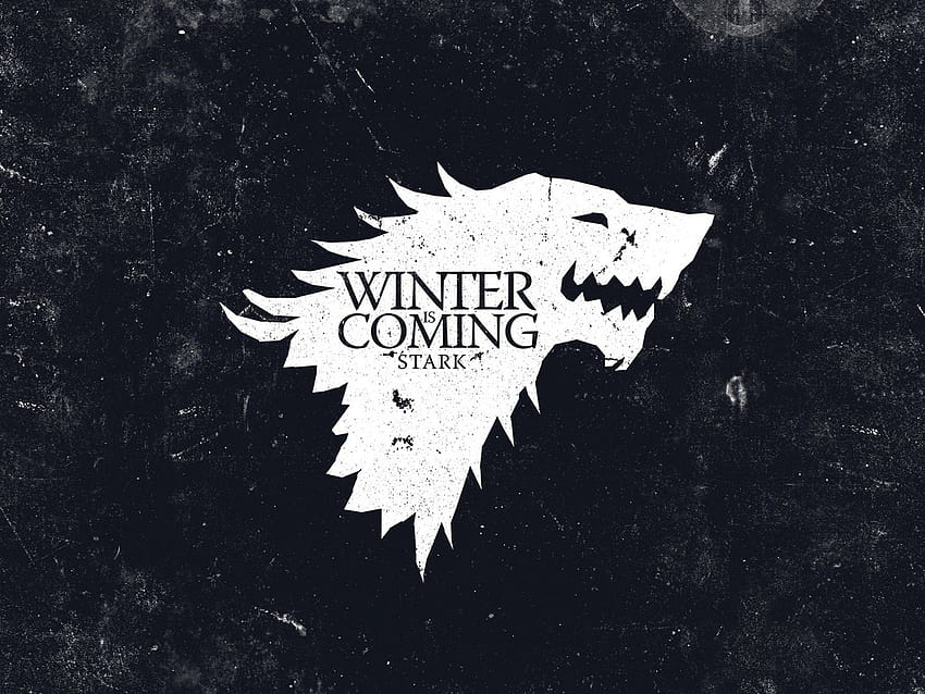 noir, Crest, Game, Of, Thrones, Direwolf, House, Stark, Wolves / and Mobile Backgrounds, game of thrones wolf Fond d'écran HD