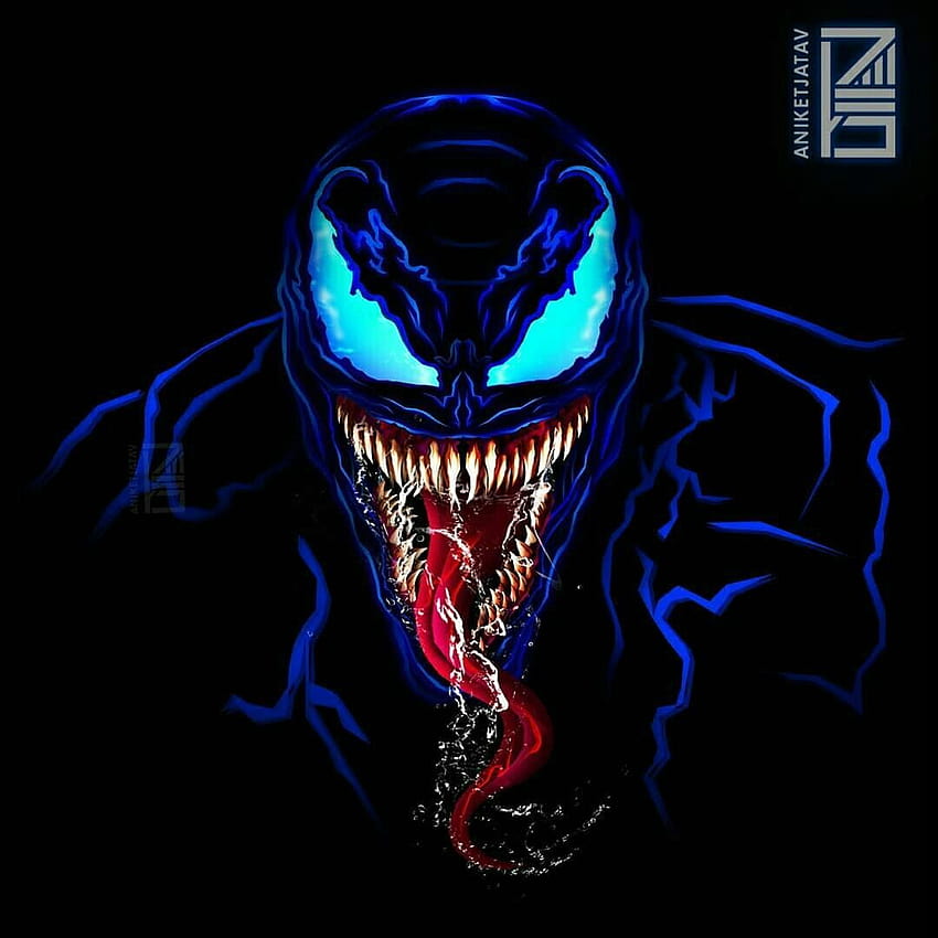 Venom V.2, venom marvel halloween HD phone wallpaper
