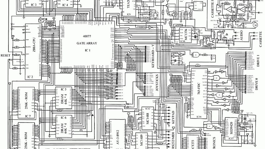 Circuit diagram Wide [2234x1656] for your , Mobile & Tablet, schematics HD wallpaper