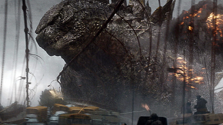Godzilla-Gesicht HD-Hintergrundbild