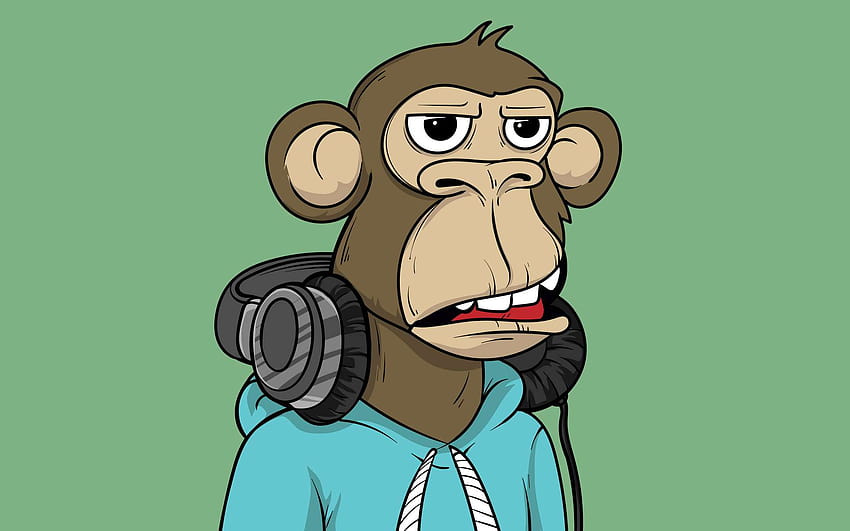 NFT: scimmie annoiate più popolari di CryptoPunks?, scimmia nft Sfondo HD