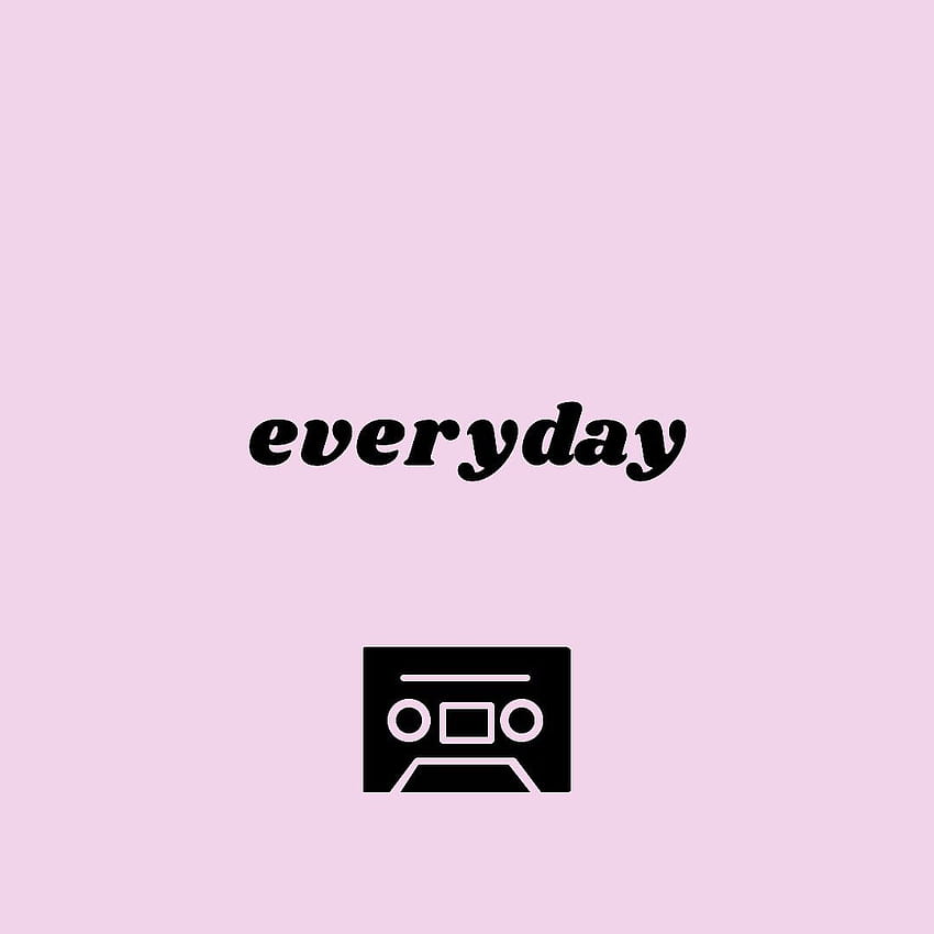 Everyday, playlist cover HD phone wallpaper | Pxfuel