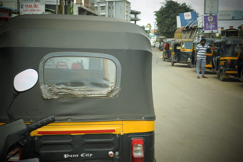 Indian Auto Rickshaw HD wallpaper