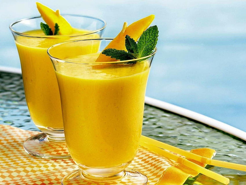 Mango Juice, mango fruit HD wallpaper