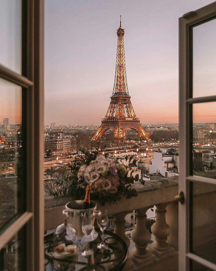 Jalan-jalan keliling Paris akan memberikan pelajaran sejarah, keindahan, dan inti kehidupan.”, paris sore wallpaper ponsel HD