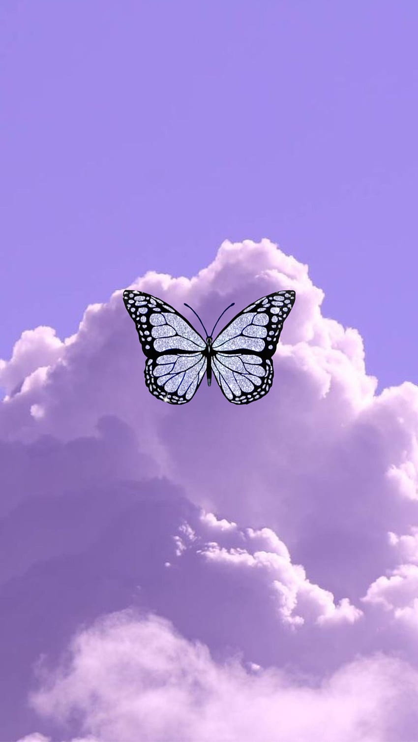 Papillon Esthétique Rose Vsco, papillon tumblr Fond d'écran de téléphone HD