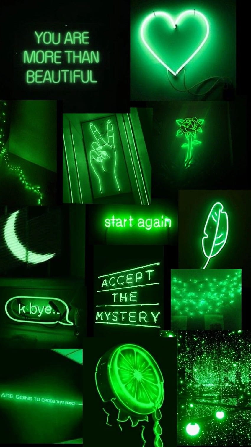 Aesthetic neon green, green aesthetic neon HD phone wallpaper | Pxfuel