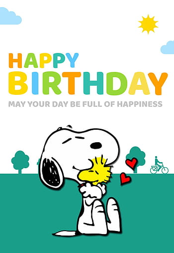 Pancarta de cumpleaños  Character, Snoopy, Topper