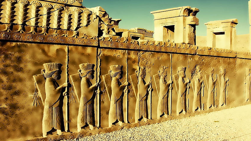 Iran, Shiraz, Persepolis / and Mobile, persepolis city HD wallpaper