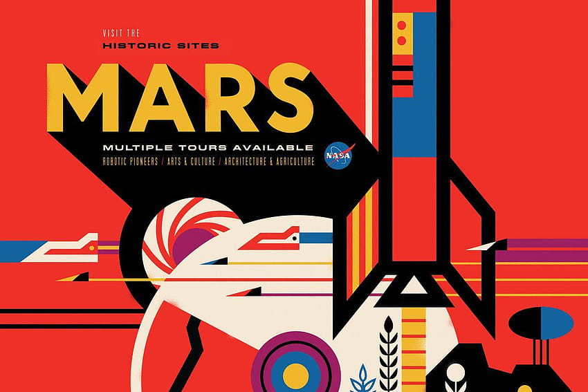 Les nouvelles affiches de tourisme spatial de la NASA sont envoûtantes, selon l'agence nasa Fond d'écran HD