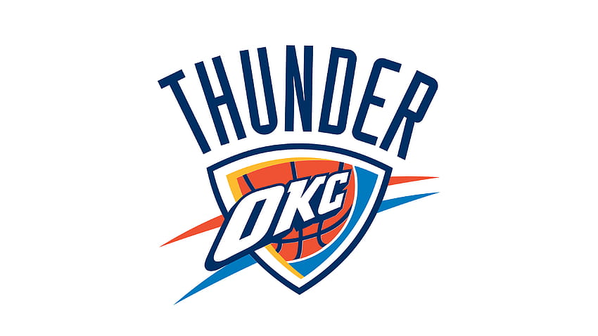 Logo NBA Oklahoma City Thunder U ...pixelz.cc, logo grzmotu Tapeta HD