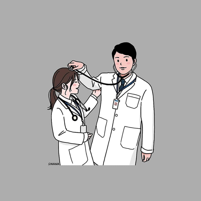 Doctor Cartoon, female doctor HD phone wallpaper | Pxfuel