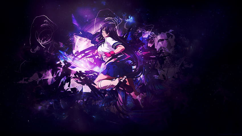 Dark Purple Anime sur ... .dog, anime esthétique violet Fond d'écran HD