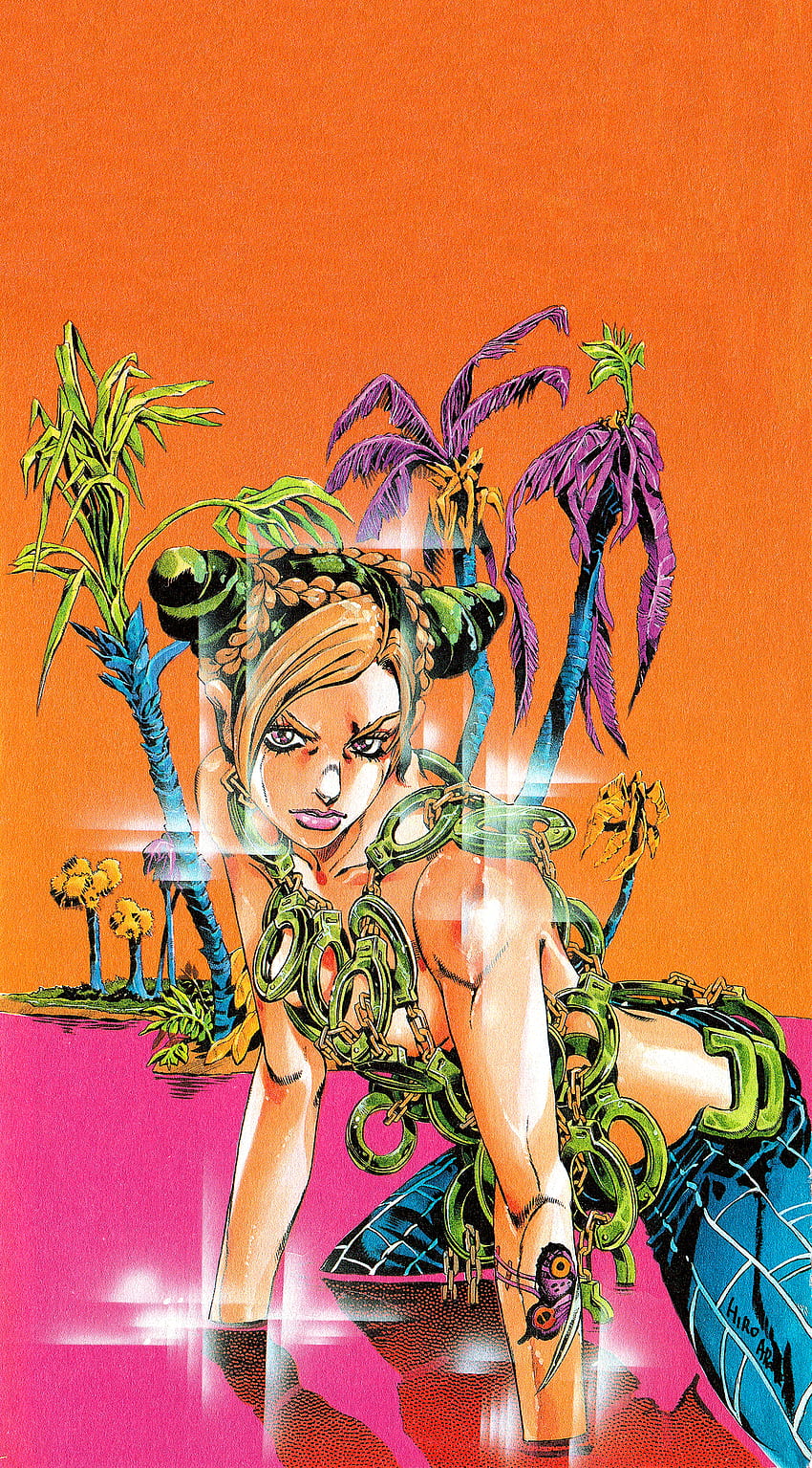 Posting a a day until stone ocean is animated day 73, jolyne phone HD phone wallpaper