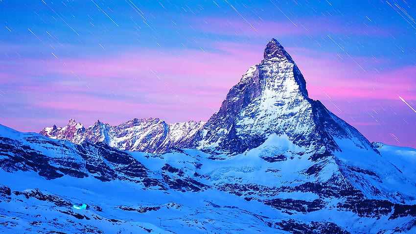 Avrupa'daki Matterhorn Dağı [1920x1080] : HD duvar kağıdı