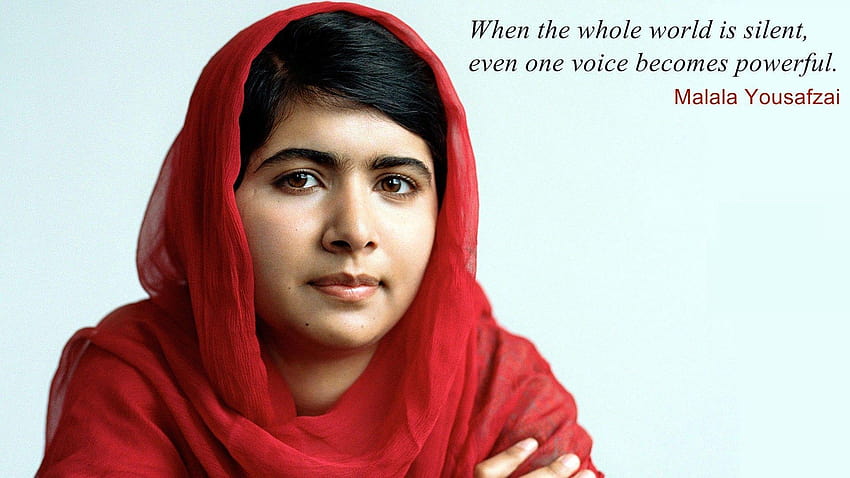 Malala Yousafzai Backgrounds HD wallpaper