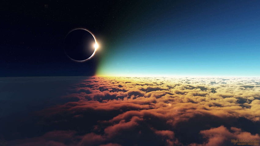 TOTALITY 2017: The Great American Eclipse โดย TOTALITY ลำดับพระจันทร์คราสแบบพิเศษ วอลล์เปเปอร์ HD