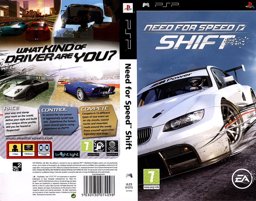 Más vistos Need For Speed: Shift fondo de pantalla