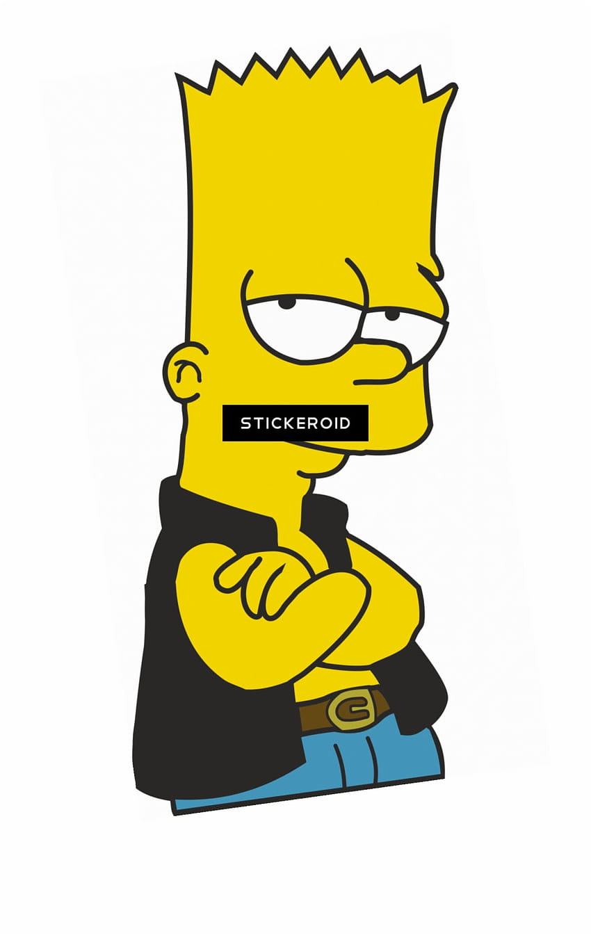 Best Of Black Bart Simpson Supreme, thug bart HD phone wallpaper | Pxfuel