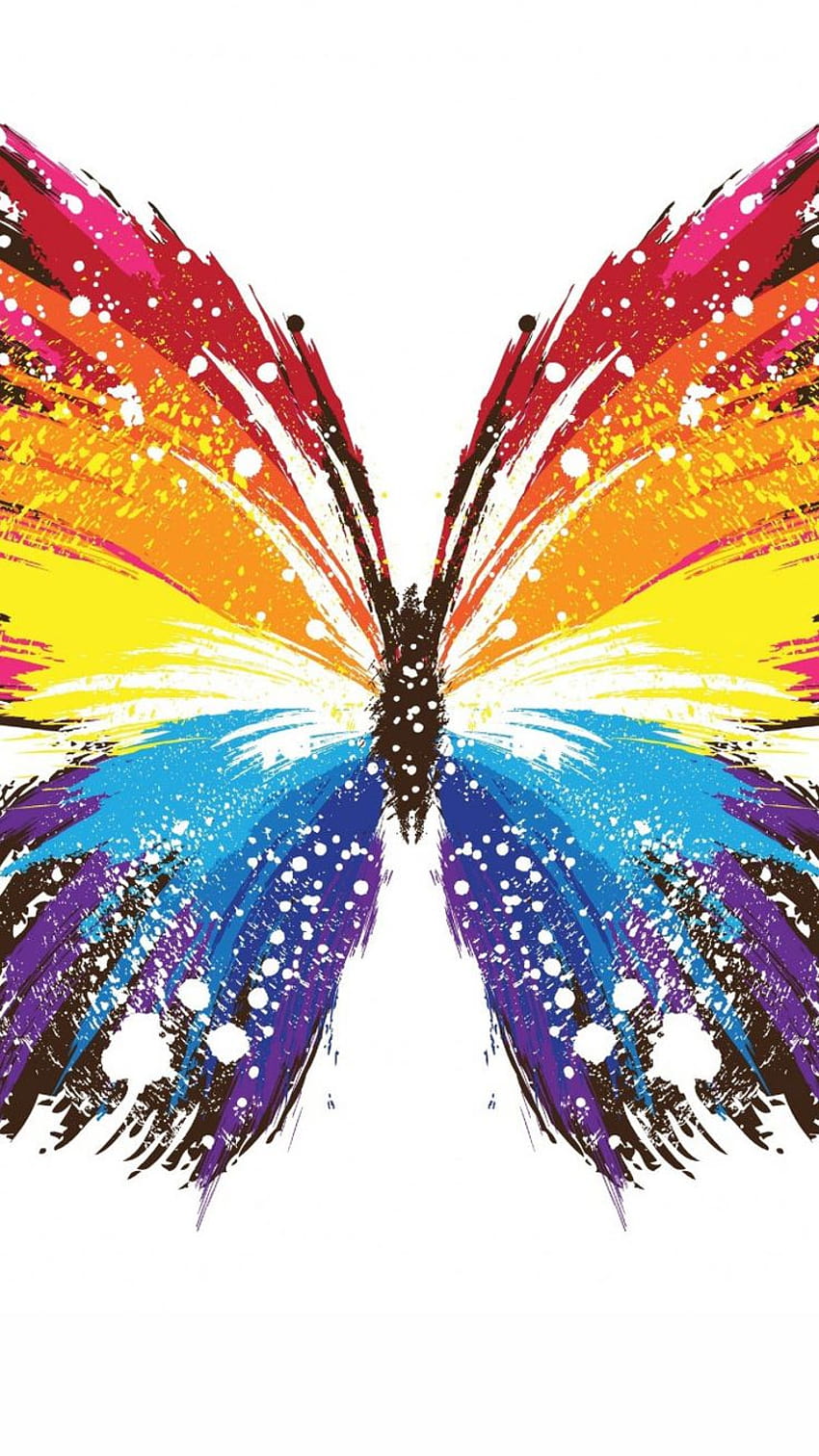 40 beste iPhone 6 & Hintergründe in Qualität, Schmetterlingskunst HD-Handy-Hintergrundbild