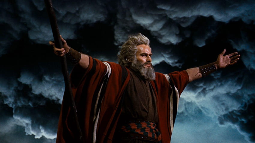The Ten Commandments Movie, moses HD wallpaper