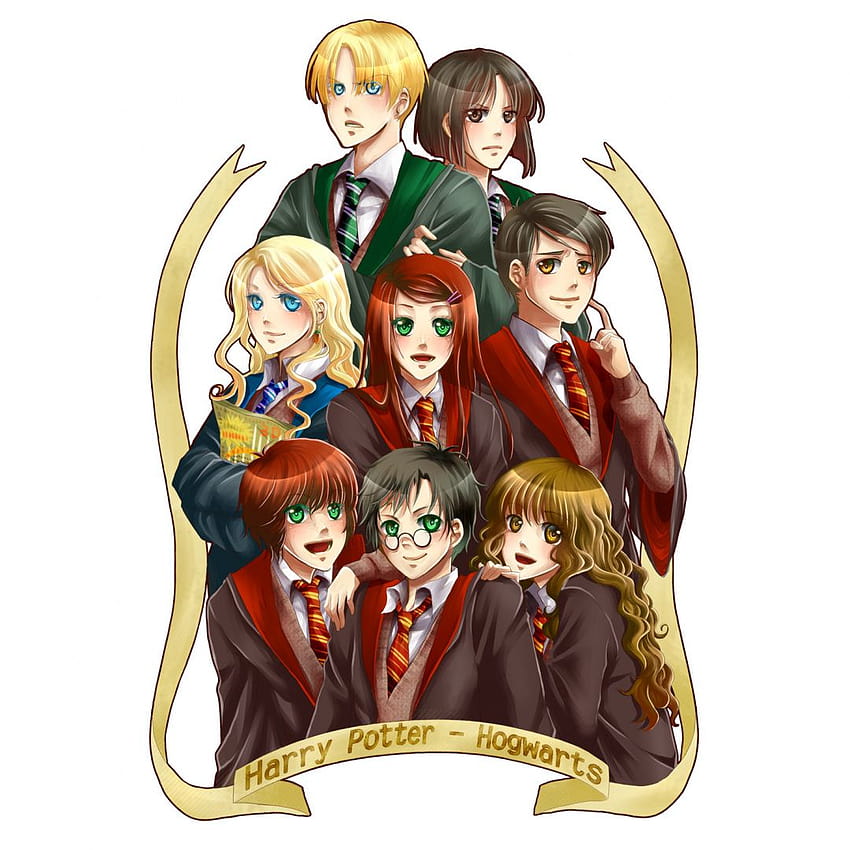 Harry Potter Anime on GreePX, potter x malfoy HD phone wallpaper
