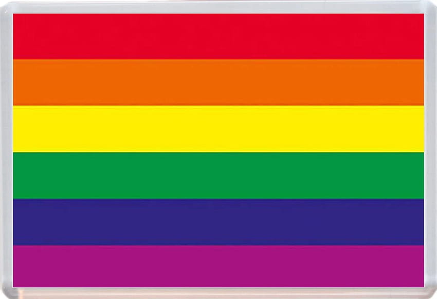 The Rainbow Flag Gay Pride Flag Fridge Magnet: Home, lgbtq flag HD wallpaper
