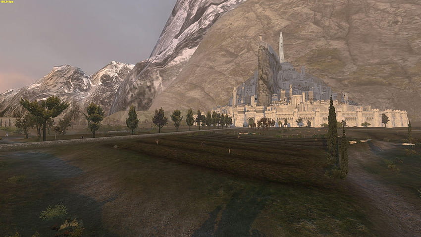 Minas Tirith Walpaper by from_white98