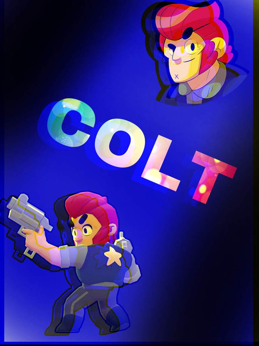 colt brawl stars HD phone wallpaper