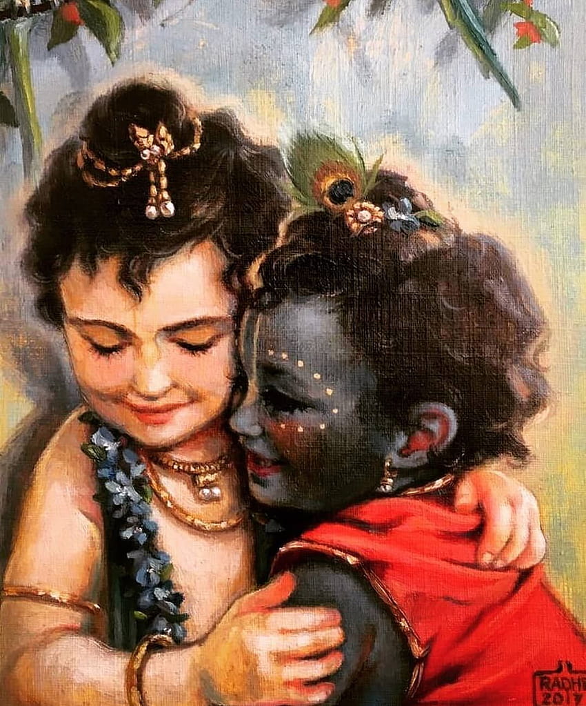 Sri Krishna ..Balram... Pure Brotherly love, krishna balram HD phone  wallpaper | Pxfuel