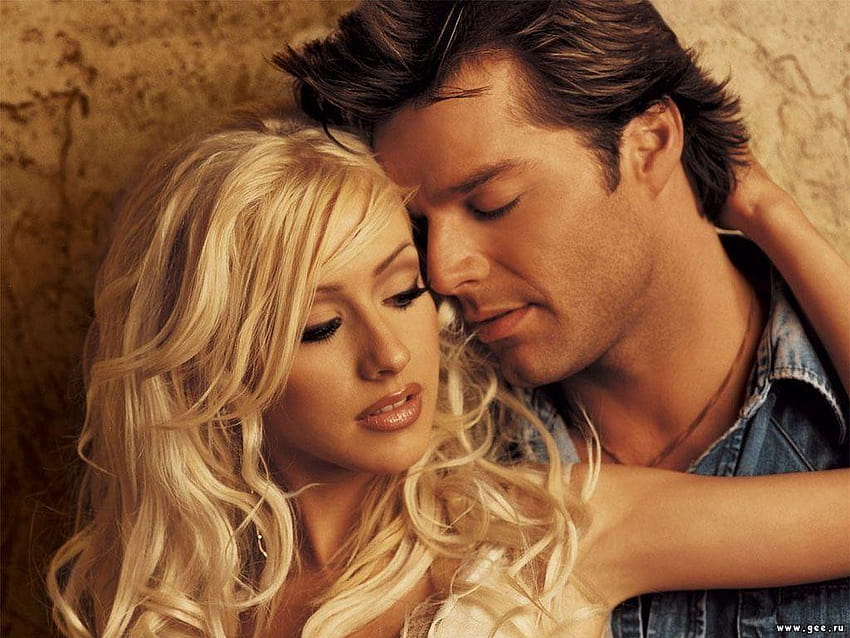 Ricky Martin Christina Aguilera Musik HD-Hintergrundbild