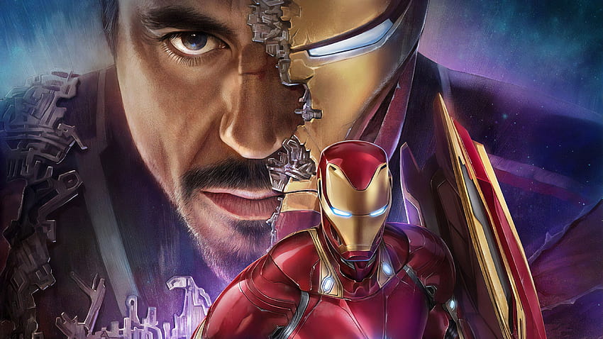 Tony Stark Iron Man Endgame Snap, avengers endgame tony stark HD wallpaper