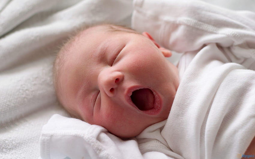 Najsłodsze nowo narodzone dziecko pełne, noworodek Tapeta HD