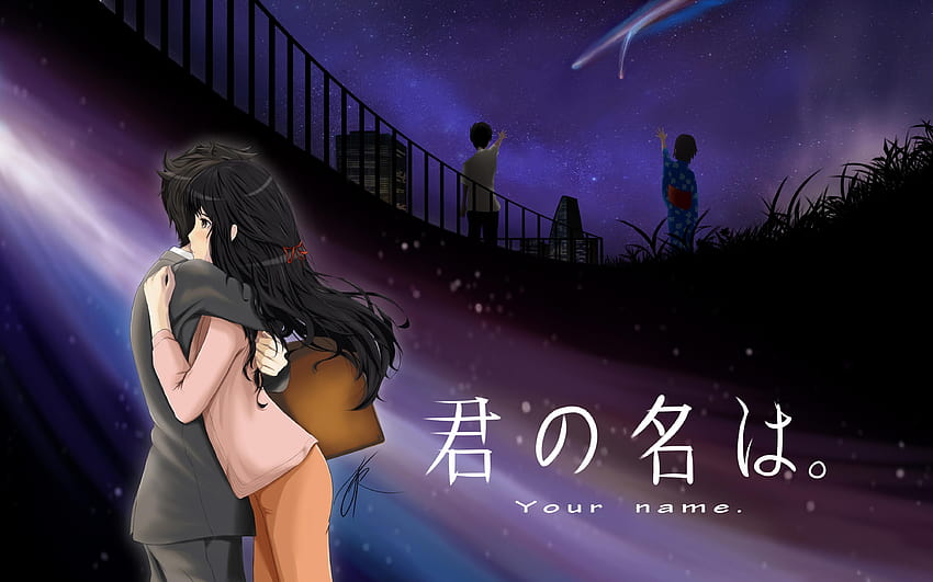 from anime Your Name. with tags: Windows 7, Kimi, taki tachibana HD wallpaper