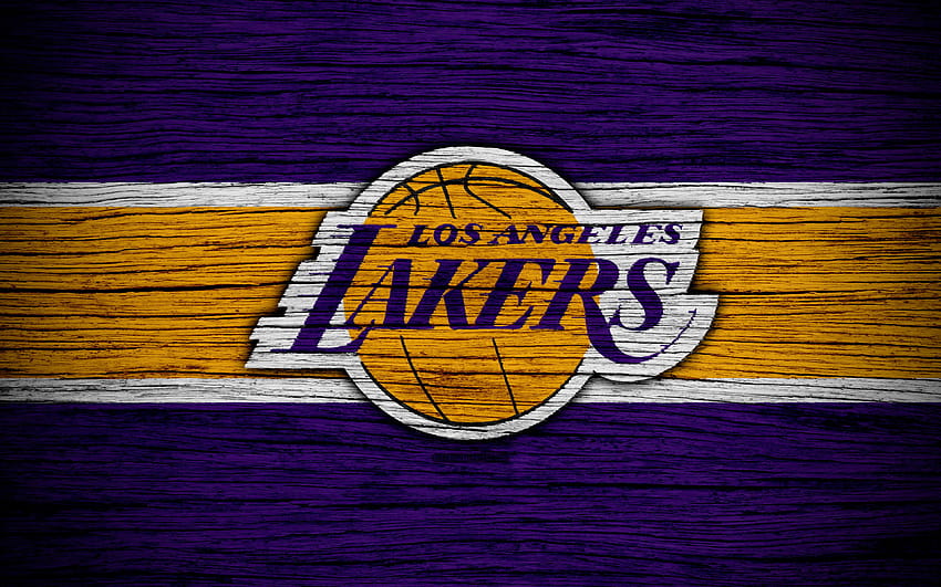 Pallacanestro, logo, NBA, Los Angeles Lakers e basket dei Lakers Sfondo HD