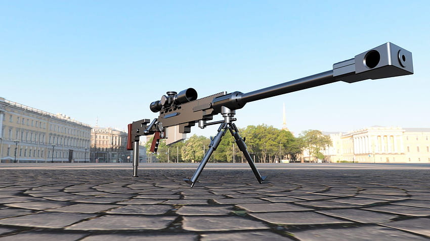 Heavy Sniper Rifle HD wallpaper