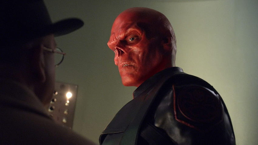 Marvel, Hugo Weaving'den Yenilmezler için Kızıl Kafatası olarak geri dönmesini istedi, kaptan amerika kırmızı kafatası HD duvar kağıdı