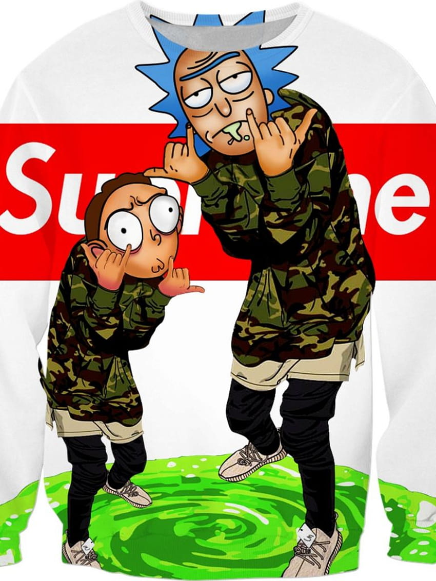 Rick And Morty Supreme on ... afari HD phone wallpaper | Pxfuel