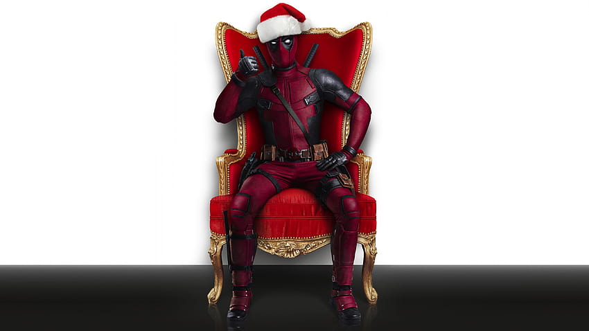 Deadpool Christmas, Movies, Backgrounds, and HD wallpaper